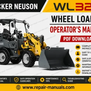 Wacker Neuson WL32 Wheel Loader Operator's Manual