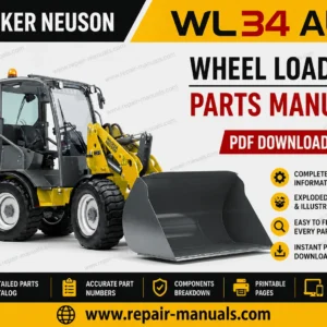 Parts manual for Wacker Neuson WL34 AU Wheel Loader