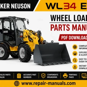 Parts manual for Wacker Neuson WL34 Wheel Loader