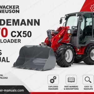 Parts manual for Wacker Neuson Weidemann 1770 CX50 Wheel Loader