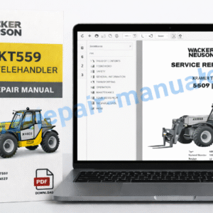 Service Repair Manual for Wacker Neuson 5509 KT559 Kramer Telehandler