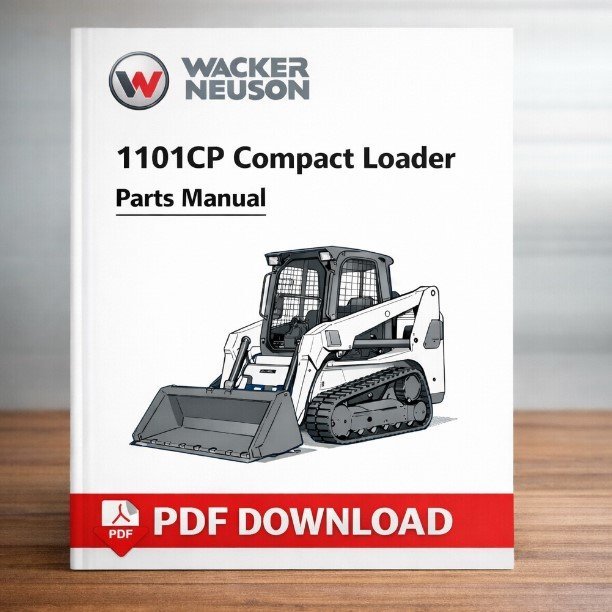 Parts manual for Wacker Neuson 1101C Compact Loader