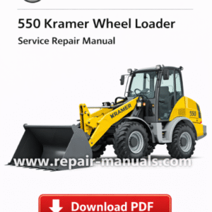 Service Repair Manual for Wacker Neuson 550 Kramer Wheel Loader