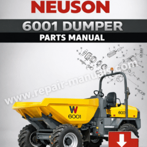 Parts manual for Wacker Neuson 6001 Dumper