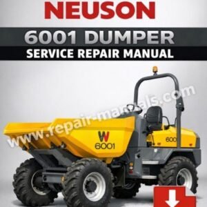Service Repair Manual for Wacker Neuson 6001 Dumper