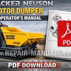 Cover of the Wacker Neuson DT08 Dumper Operator's Manual