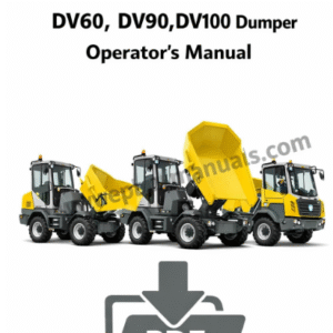 Operator's Manual for Wacker Neuson DV60