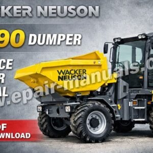 Service Repair Manual for Wacker Neuson DV90 Dumper