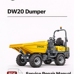 Service Repair Manual for Wacker Neuson DW20 Dumper