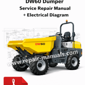 Service repair manual for Wacker Neuson DW60 Dumper