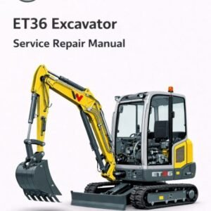 Wacker Neuson EZ36 Excavator Service Repair Manual