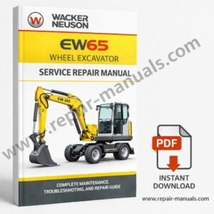 Service Repair Manual for Wacker Neuson EW65 Wheel Excavator
