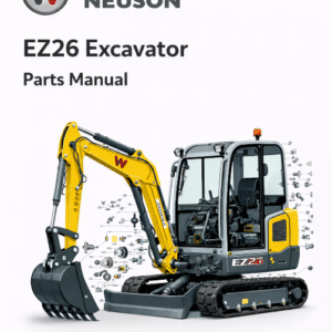 Wacker Neuson EZ26 Excavator Parts Manual