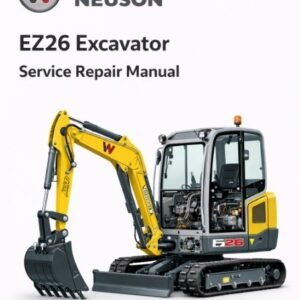 Service Repair Manual for Wacker Neuson EZ26 Excavator