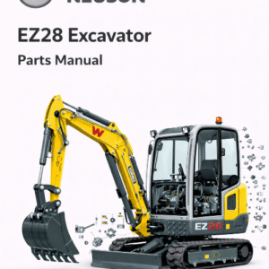 Parts manual for Wacker Neuson EZ28 Excavator