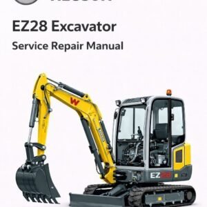 Service Repair Manual for Wacker Neuson EZ28 Excavator