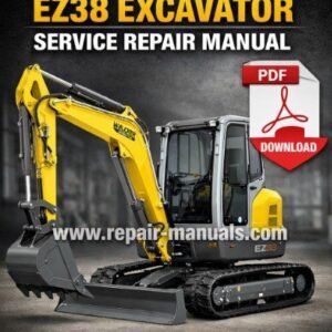 Service Repair Manual for Wacker Neuson EZ38 Excavator