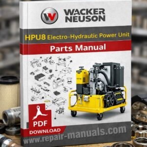 Parts manual for Wacker Neuson HPU8 Electro-hydraulic Power Unit