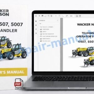 Comprehensive operator's manual for Wacker Neuson 4407