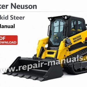 Parts manual for Wacker Neuson ST31 SkidSteer