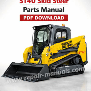 Parts manual for Wacker Neuson ST40 Skid Steer