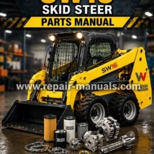 Parts manual for Wacker Neuson SW16 Skid Steer