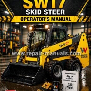 Wacker Neuson SW17 Skid Steer Operator's Manual