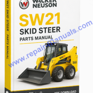 Parts manual for Wacker Neuson SW21 Skid Steer