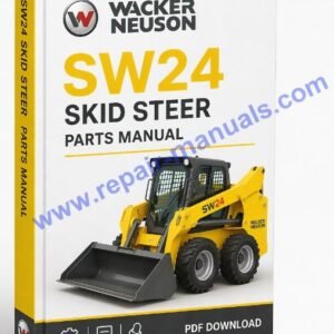 Parts manual for Wacker Neuson SW24 Skid Steer