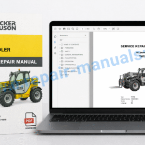 Service Repair Manual for Wacker Neuson TH755 Telehandler