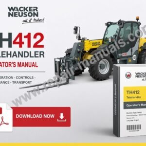 Wacker Neuson TH412 Telehandler Operator's Manual