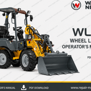 Operator's Manual for Wacker Neuson WL20 Wheel Loader