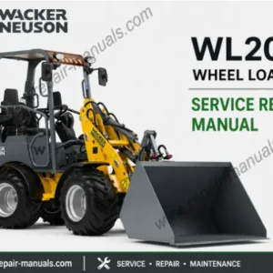 Service Repair Manual for Wacker Neuson WL20e Wheel Loader