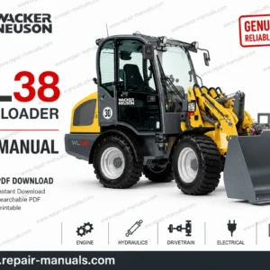 Parts manual for Wacker Neuson WL38 Wheel Loader
