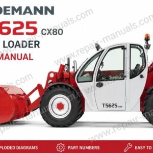 Weidemann T 5625 CX80 Wheel Loader parts manual